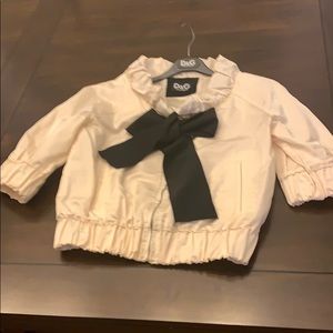 D&G zippered jacket size 44